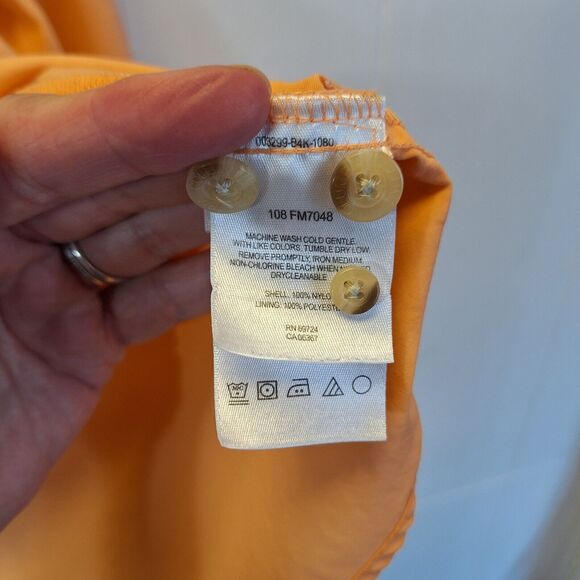 Columbia PFG‎ Fishing Shirt Men's LPeach Orange Short Sleeve Button Down Vented - Picture 9 of 16